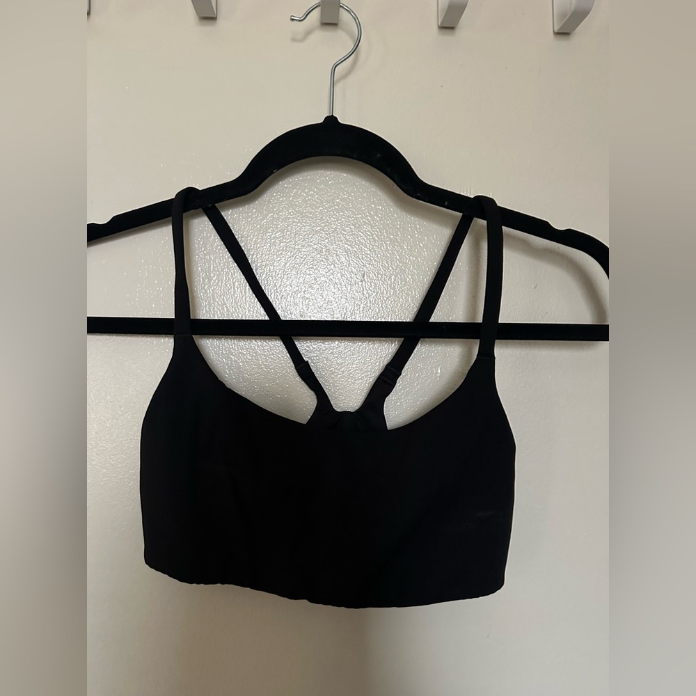 Lulu Lemon Women’s Wunder Under Train Strappy Racer Bra Light Support, A/B Cup